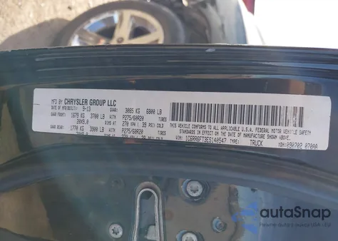 2014 Ram 1500 Express z USA, uszkodzony, nr VIN 1C6RR6FT3ES140547